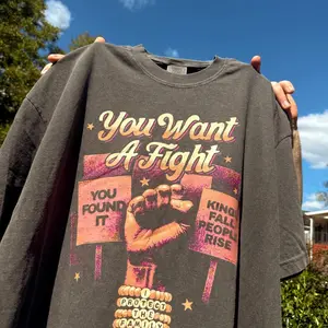 You want a fight you found it king fall people rise I protect the family T-Shirt, Sweatshirt, Hoodie, Tanktop