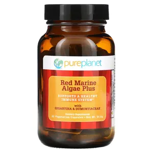 Pure Planet Red Marine Algae Plus, 90 Vegetarian Capsules