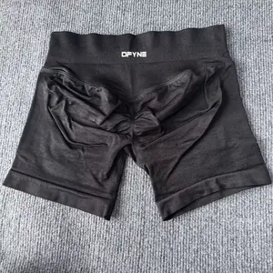 Impact Shorts with Logo Low Waist SeamlessYoga Shorts Scrunch Bum Gym Shorts WorkoutBiker Short Stretch Fitness Clothing