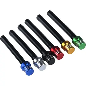 Motorcycle Gas Cap Vent Hose Tube 6 Pack - Aluminum Universal Breathing Tube Hose Fits All Off-Road Motorcycles ATVs, Pit Dirt Motorcycle Bike Pipe Heavy Duty