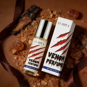 Men's Venom Perfume Oil 10ML - Alcohol-Free Eau De Parfum, Long Lasting Fresh Scent, Oriental Fruity and Floral Notes, Cologne