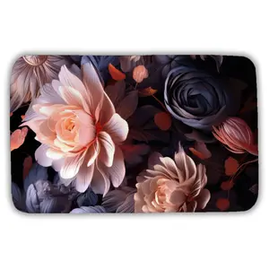 MWW C1BM2134KV3185 21 x 34 in. Sublime Light Black Bath Mat for Elegant Home Decor - Soft Touch