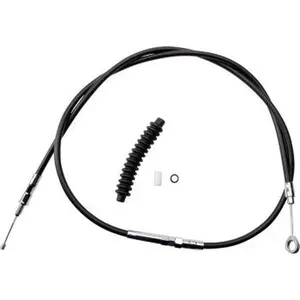 DRAG SPECIALTIES High-Efficiency Black Vinyl Clutch Cable - 52-3/4" - XL '86-'03