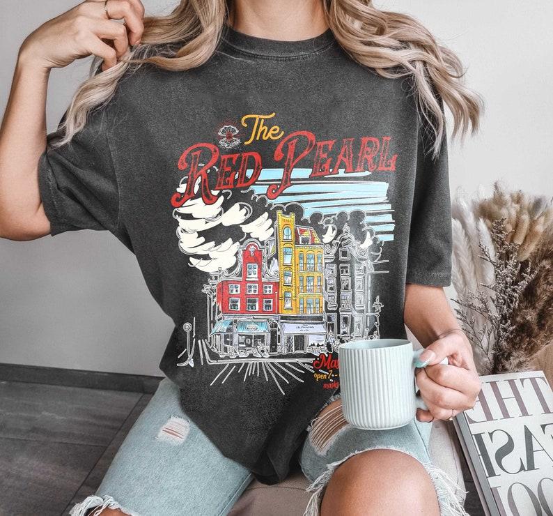 [ SALE UP TO 50% ] FBAA The Red Pearl Comfort Color shirt, From Blood And Ash, Casteel Da'Neer, Poppy Balfour, Masadonia Solis Atlania Gift