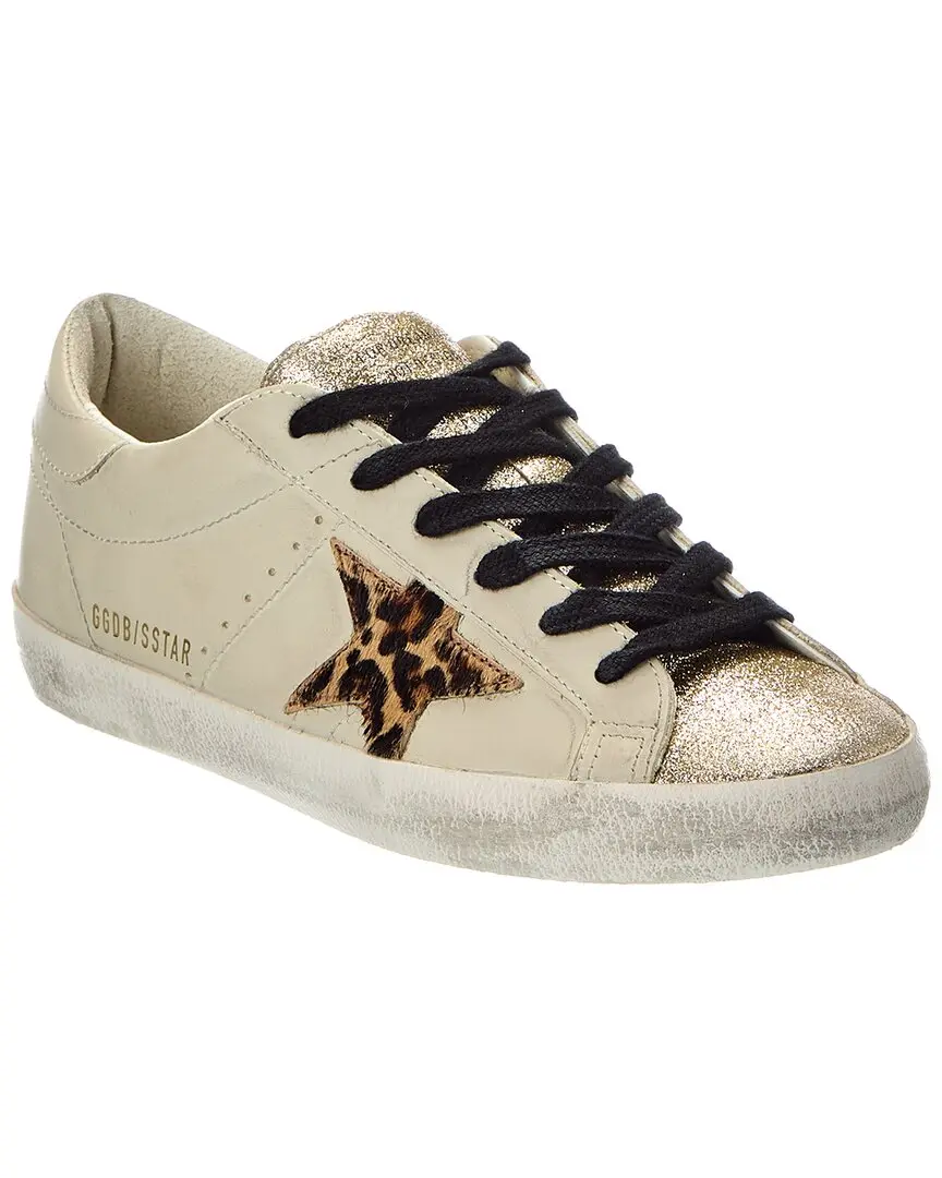 Golden Goose Superstar Classic Glitter Leather Sneaker