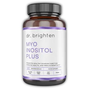 Dr. Brighten Myo-Inositol Plus - Physician-Formulated Blend with D-Chiro-Inositol for Women