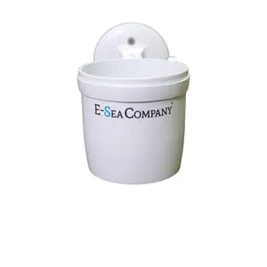 E-Sea Cup Adjustable-Suction Mounted Adjustable Angle Cup Holder-White