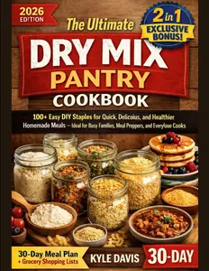 THE ULTIMATE DRY MIX PANTRY COOKBOOK: 100+ Easy DIY Staples for Quick, Delicious, and Healthier Homemade Meals — Ideal for Busy Families, Meal Preppers, and Everyday Home Cooks