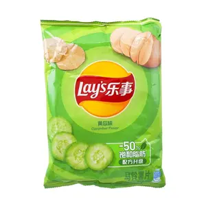 Lay's Cucumber Flavor Potato Chips 70g - Random Packaging - Delicious Snack