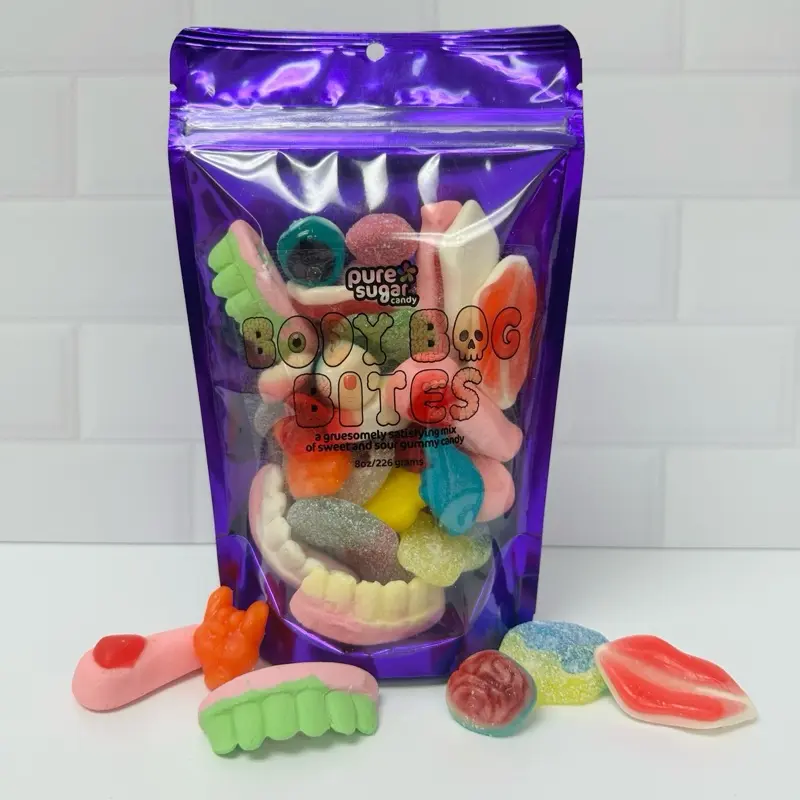 BODY BAG BITES - 1/2 lb Sweet & Sour Gummy Mix