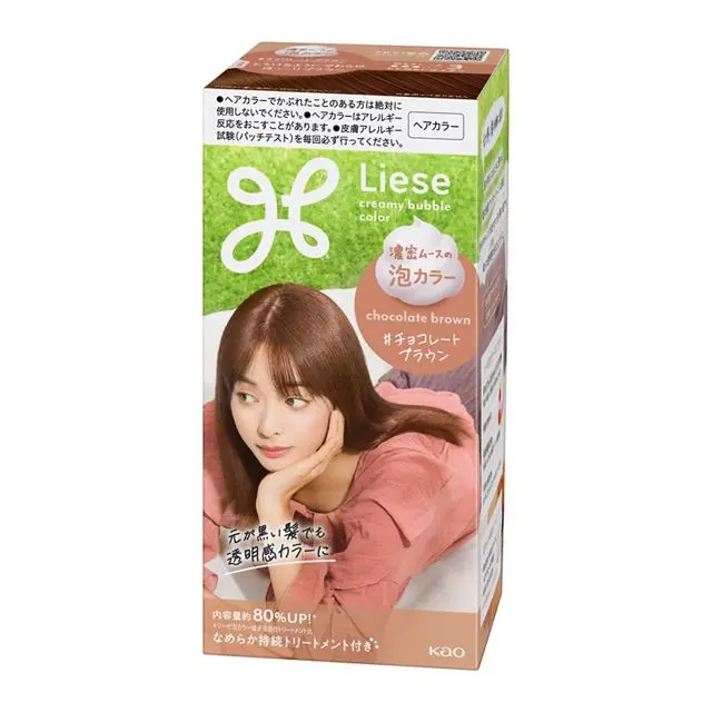 Kao Liese Prettia Bubble Hair Dye #Chocolate Brown
