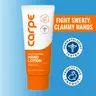 Carpe Sweat Absorbing Hand Lotion for Sweaty, Clammy Hands - Improve Grip and Fight Sweaty, Slippery Handshakes - Dermatologist Tested