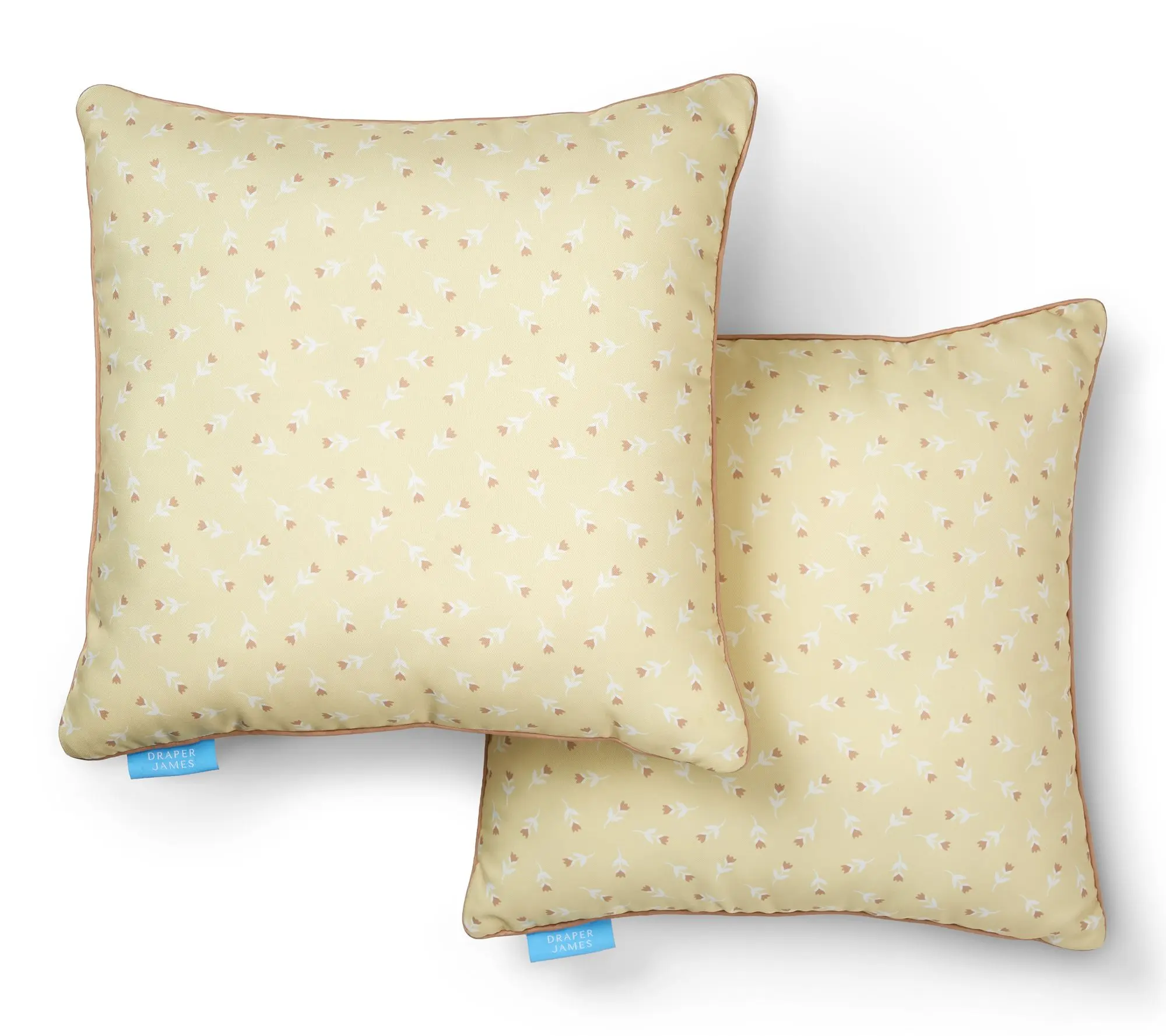 Draper James Heart Flowers 20"x20" Outdoor Pillow 2-Pack Draper James Heart Flowers 20"x20" Outdoor Pillow 2-Pack