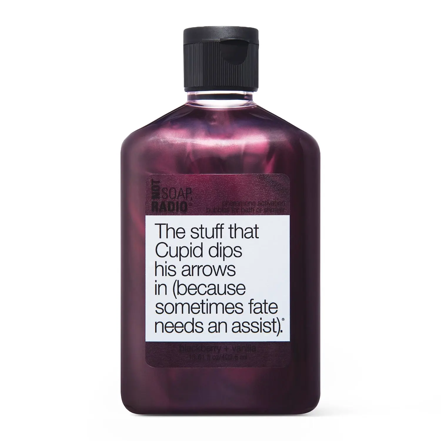 The Stuff That Cupid Dips His Arrows In Bath Shower Gel Fresh Blackberries Vanilla Cream Fragrance Botanically Infused With Aloe Vera Vitamins B E Sage Gentian Extracts