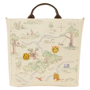 Disney Winnie the Pooh Hundred Acre Wood Tote Bag