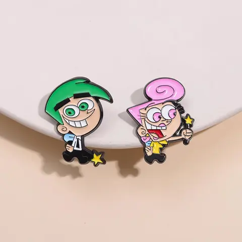Cartoon Character Brooch, Cute Cartoon Brooch, Fashion Accessories for Men & Women, Enamel Pin Suitable for Backpacks, Jeans, Scarves, Hats Decoration, Hat Pins