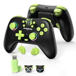 Pro  Controller, Compatible with  2/1/Lite/OLED, PC, Android, iOS Device, Tri-Mode Programming with Wake-up, Turbo, Gyro, Vibration, 1000mAh  2.4G Controller