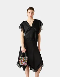 Betsey Johnson Faces Mini Mesh Bag