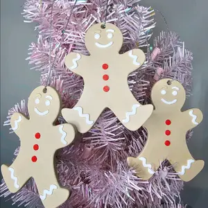 3d printed Gingerbread man ornament Christmas Decoration