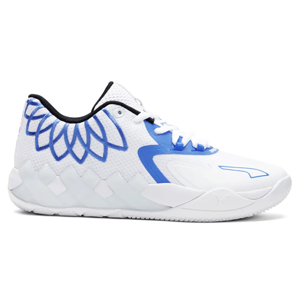 PUMA Mens X Lamelo Ball Mb.01 Lo Basketball Sneakers Shoes - White