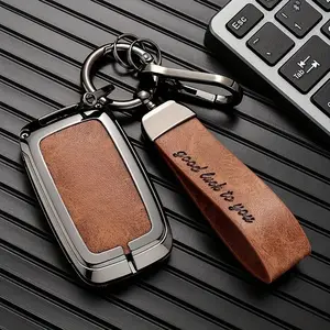 Fashion Car Remote Key Holder Case Stand Protector, Car Key Accessory, Compatible with Land Rover Range Rover Discovery Evoque Sport Velar, Jaguar Xe E-Face Accessories