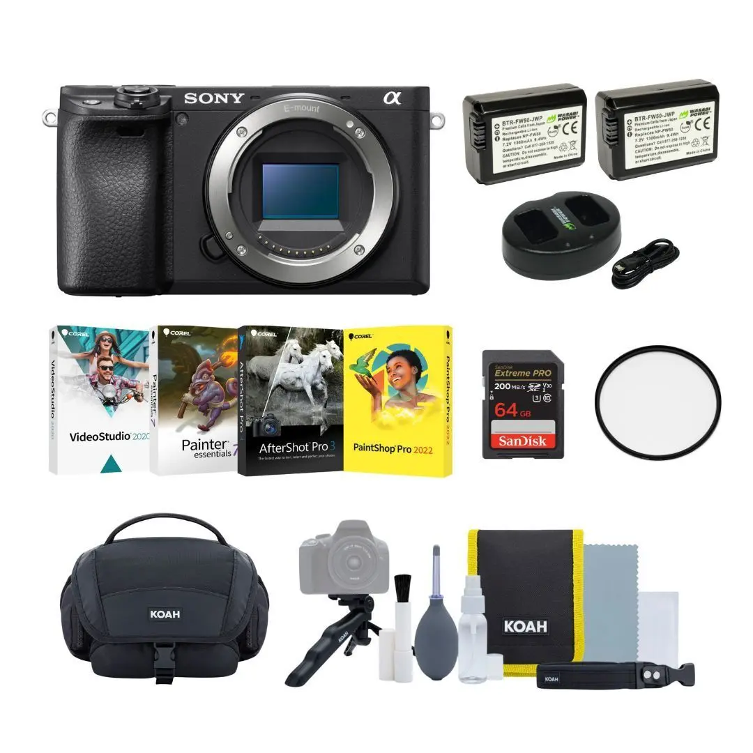 Sony Alpha a6400 Essentials Bundle
