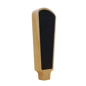 FixtureDisplay Mini Wooden Beer Tap Handle with Two-Sided  Small Chalkboard 14006-NF