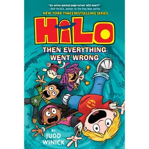 USED-Hilo Book 5: Then Everything Went Wrong: (A Graphic Novel) by Winick, Judd (Hardcover)