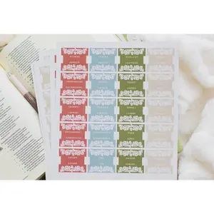 White Floral Bible Tabs - Christian Bible Tabs - Christian Gift - Books Of The Bible Tabs - Bible Accessories - Bible Tabs - Page Marker