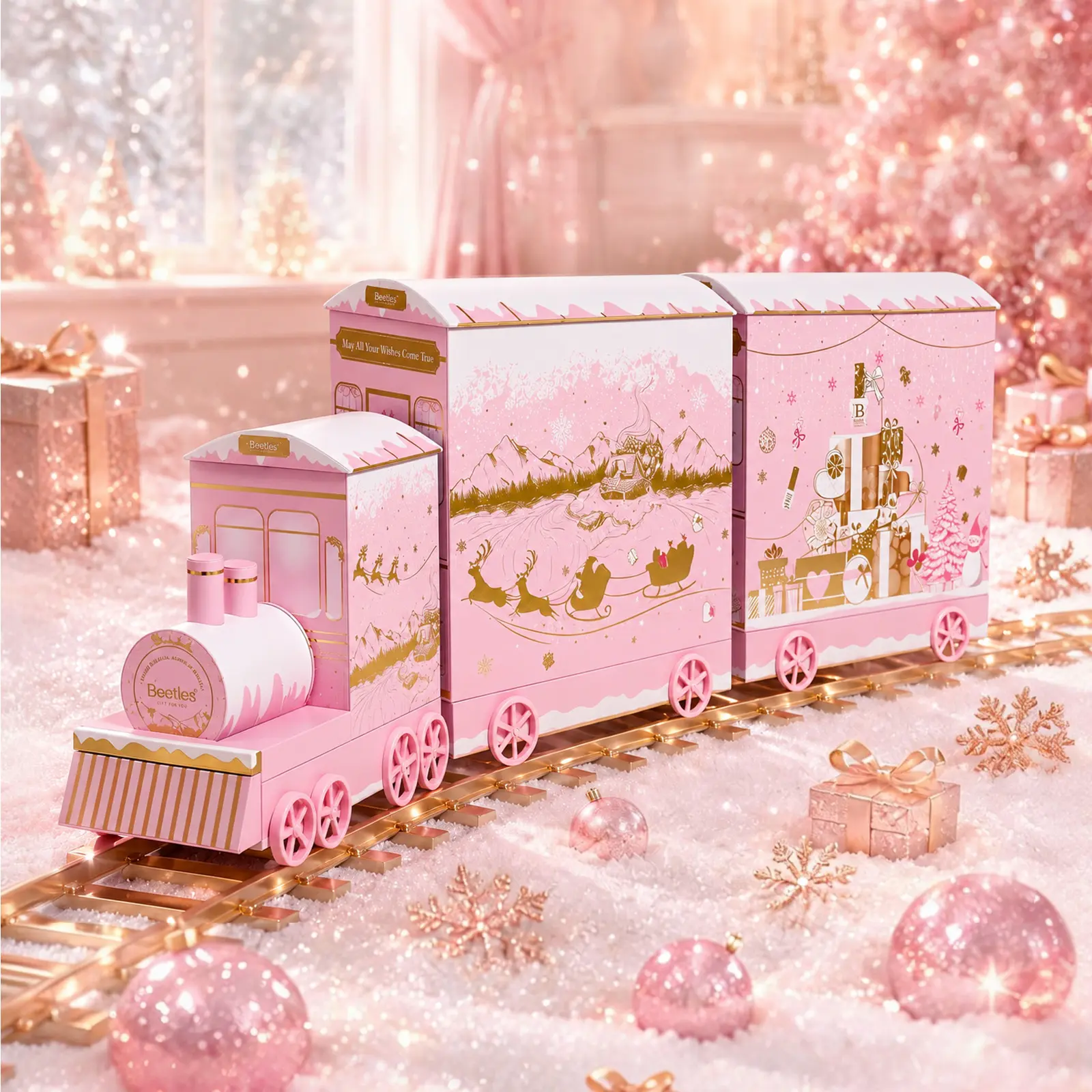 [Limited Edition] Beetles Christmas Miracle Express 2026 Advent Calendar Gift Box