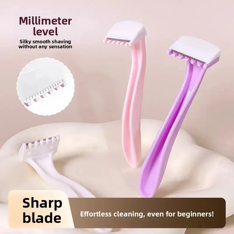3pcs Women's Mini Portable Lip Hair Trimmer Manual Underarm Leg Hair ...