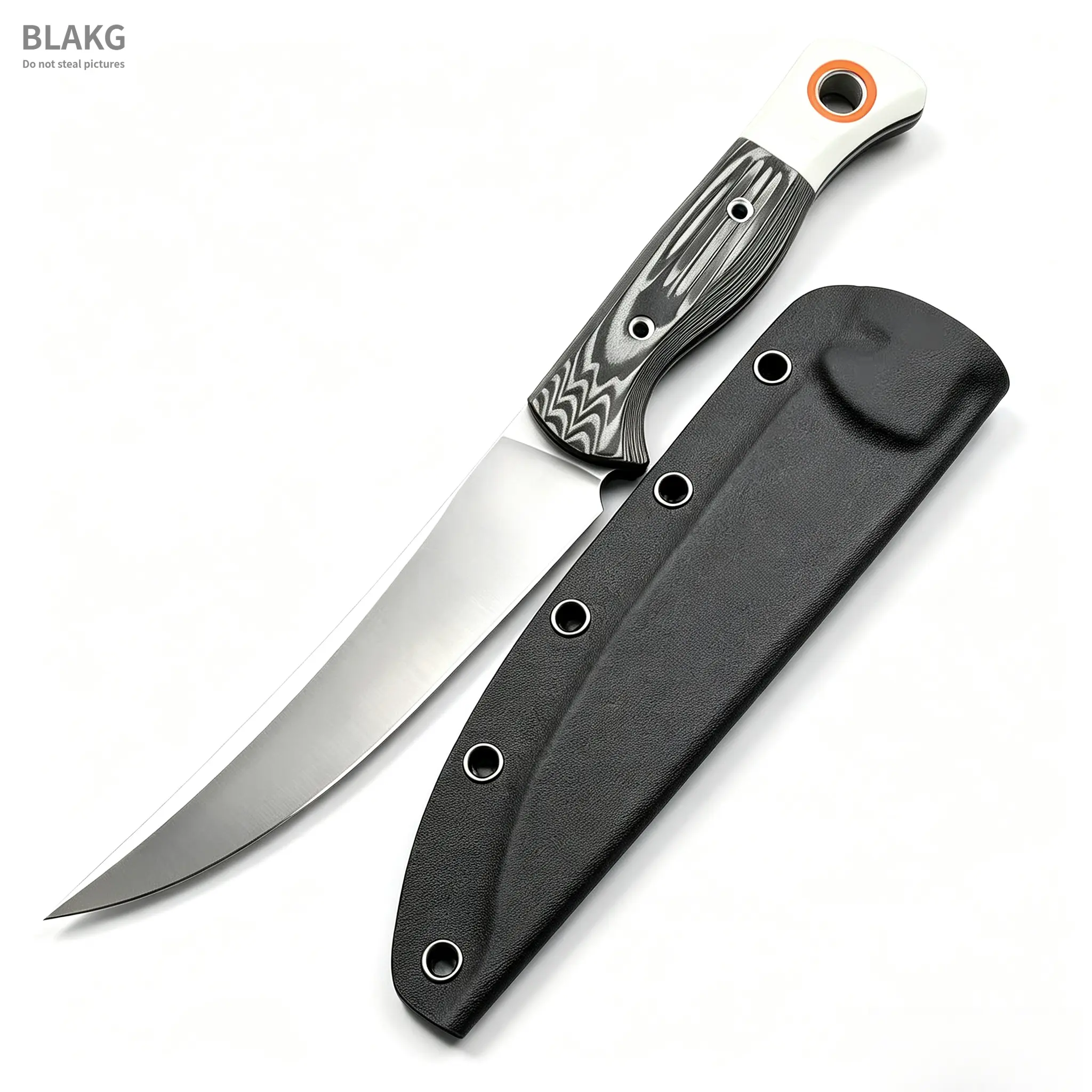 Stainless Steel Kitchen Fish Knife with Nylon Handle - Home/Outdoor Use, Ideal Gift Option