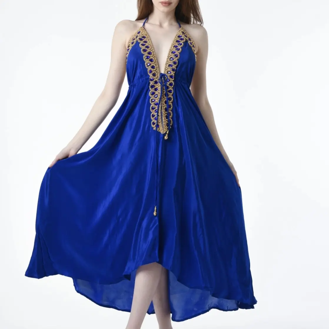 Hand-beaded Jewel Dress