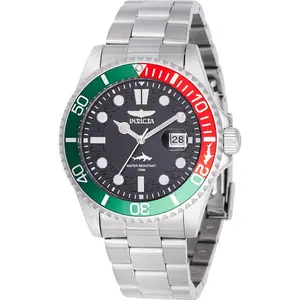 Invicta Men's 43mm Pro Diver Quartz Dual-Color Bezel Bracelet Watch