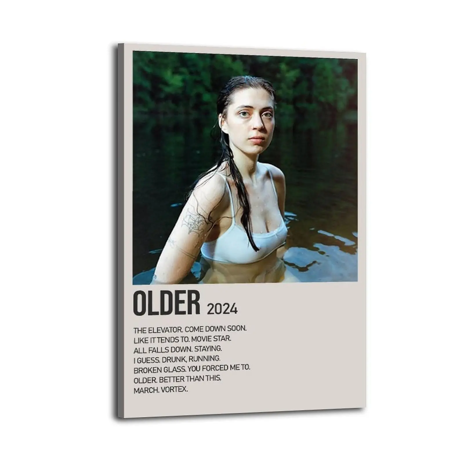 OLDER-Lizzy McAlpineArt Canvas Posters Photos Wall Decorations Canvas Printing Living Room Bedroom Decoration Wall Decoration Printing Office Aesthetic Posters
