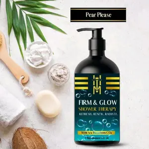 Firm & Glow Shower Therapy Sea Buckthorn Oil Infused Body Wash for Refreshing and Radiant Skin