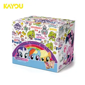 Authentic My Little Pony Cards Rainbow Pack English Version Moonlight Bag Card Toys Birthday Gift Prize