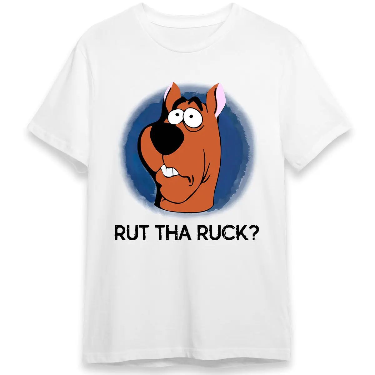 Scooby Rut Tha Ruck T-Shirt Doo Shirt Fan Gifts Cartoon Scooby T-Shirt Cotton Menswear Streetwear Casual Short Sleeve Top