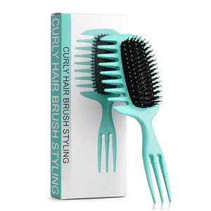 Candy Brush Curl Defining Hair Brush for Effortlessly Detangling Shaping and Styling Curls, Curl Brushes with EdgeLift for All Wet or Dry Hair Types for Women and Girl, Reduce Pulling and Frizzing