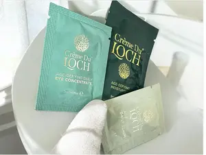 Crème Du Loch Sachet Set, Unisex Daily Skincare Kit with Moisturizer and Anti-Aging Serum