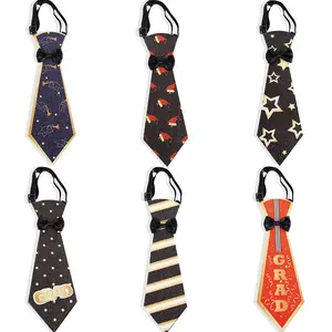 6-Piece Graduation Tie Photography Props Set, Grad Party Selfie Decorations, Graduation Celebration Signs, Grad Party Photo Supplies