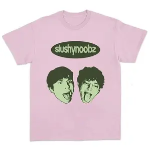 Slushy Noobz Back to School Graphic Tee Funny Martin & Hamzah YouTube Shirt for Students