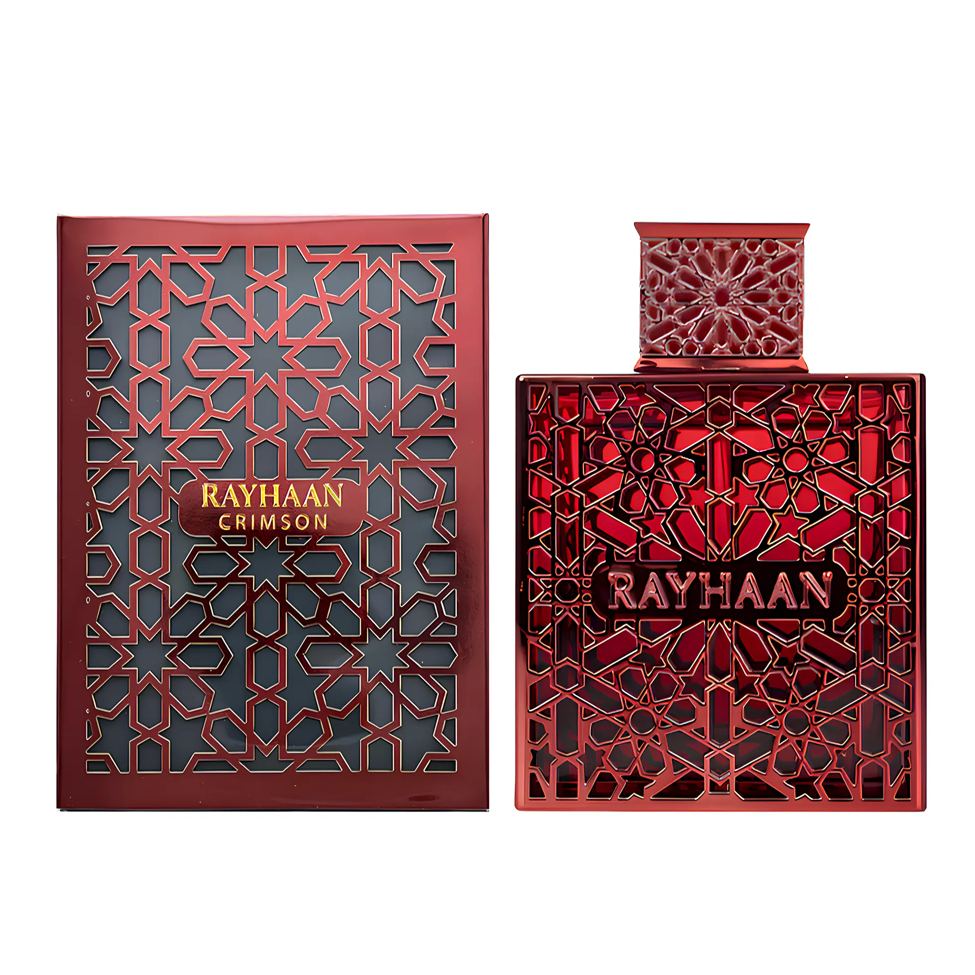 Rayhaan Crimson for Unisex Eau de Parfum Spray, 3.4 Ounce Rayhaan Crimson for Unisex Eau de Parfum Spray, 3.4 Ounce