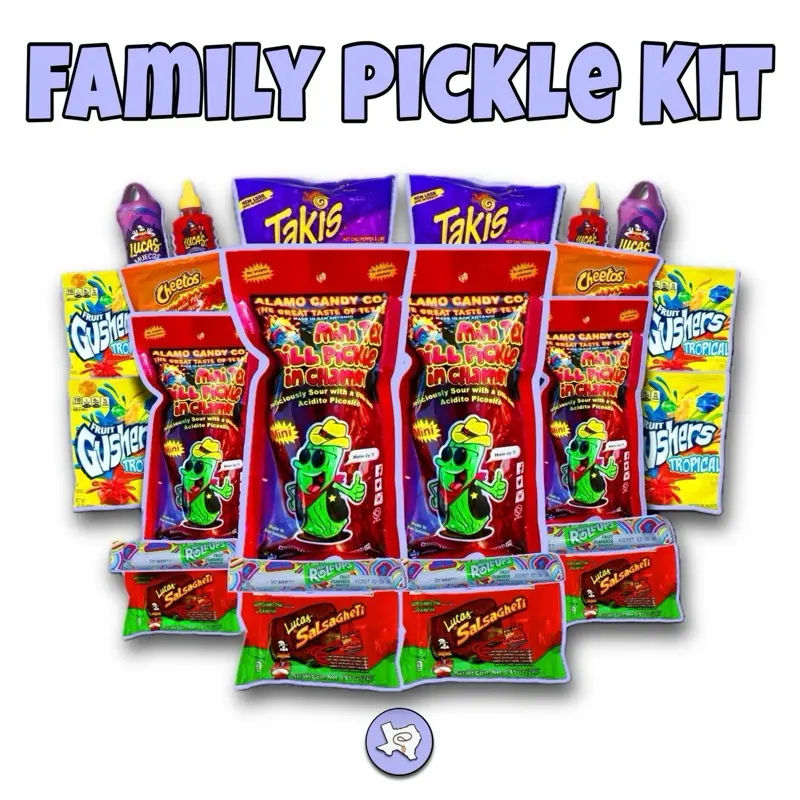 The Family Chamoy Pickle Kit! . The Family Chamoy Pickle Kit! .