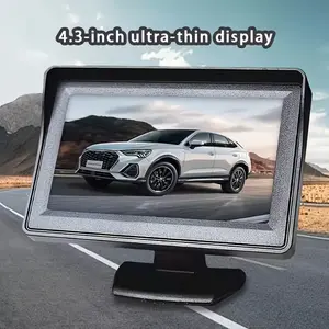 High-Quality 4.3-Inch TFT-LCD Display | HD Digital Color Screen, PAL/NTSC, Suitable for Car Rear View Reverse Camera Use, Universally Applicable