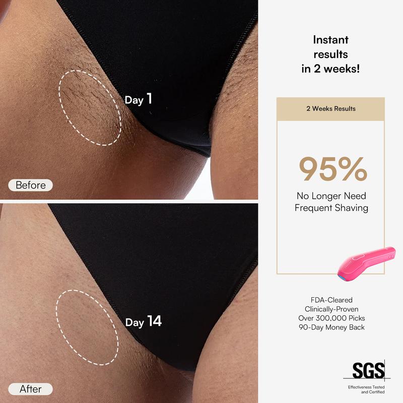 【LIVE EXCLUSIVE】INIA HAUTE Pro Sapphire Ice-Cooling IPL Hair Removal Device – Painless, FDA Cleared, Full Body & Bikini Use, Long-Lasting Results for Women & Men, 2-Year Warranty – Stay Cool & Smooth This Summer