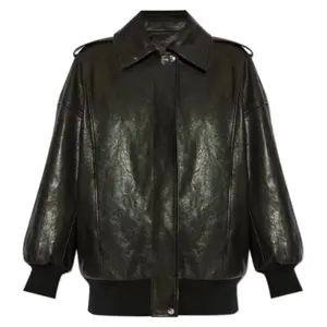 Valera Oversized Sheepskin Bomber Jacket