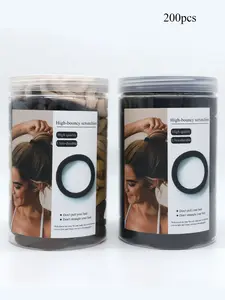 Solid Color Hair Tie, High Stretch Hair Tie, Elastic Hair Accessory, Scrunchie, Hair Accessories for Women & Girls, Minimalist Headwear Suitable for Thick Hair, Scrunchies