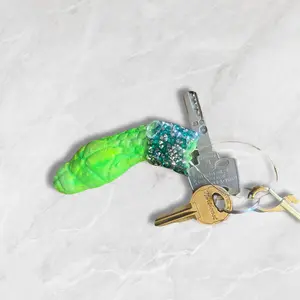 ParaStyling Glow in the Dark Snake Key Chain - Never Lose Your Key Again