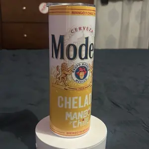 Grupo Modelo Modelo Chelada Mango Tumblers 20oz Cerveza Brewed in Mexico 1925
